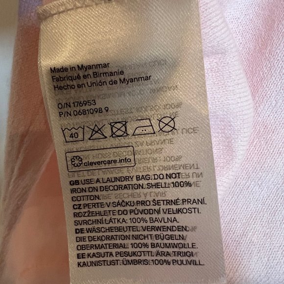 H&M Girls Color Changing Sequin Bunny Top Sz. 8/10 NWT - Picture 4 of 6